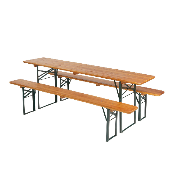 Dönges Marquee Set, table pliante, 220 x 50 x 72 cm-Leggi tutto