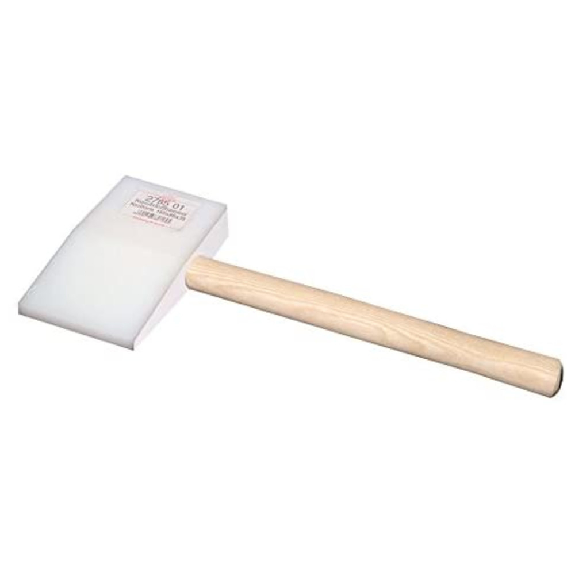 Spengler Kunststoffhammer, keilform, 155 x 85 x 35 mm Spengler Kunststoffhammer, keilform, 155 x 85 x 35 mm-Beschreibung lesen