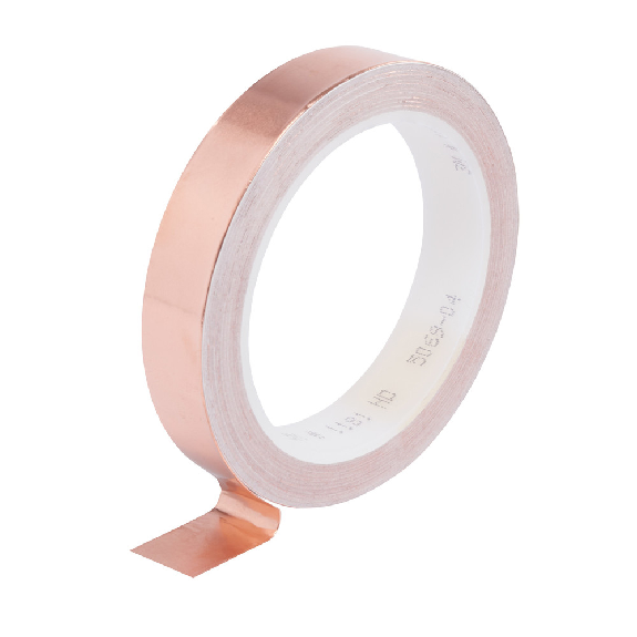 Kupferfolie ET 1181, glatt, leitfähiger Kleber, 9,0 mm x 16,5 m-Beschreibung lesen