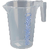 Cup de mesure de presse PP, transparent, 1,0 L