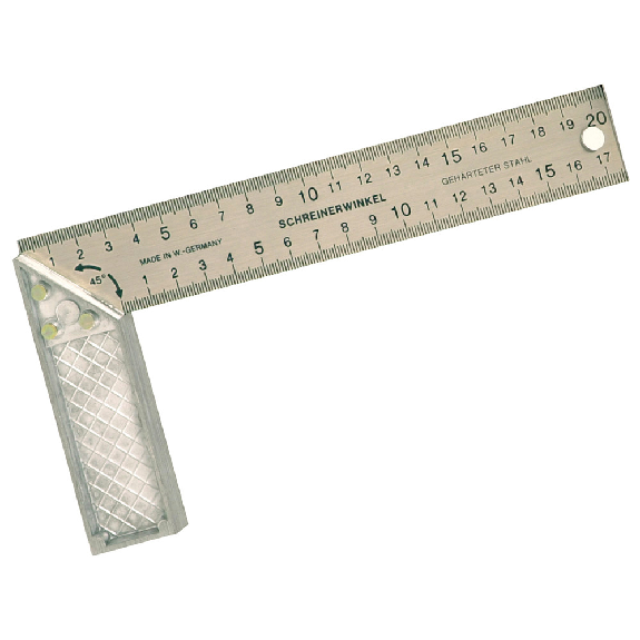 Aluminium-Schreinerwinkel, 350 mm-Beschreibung lesen