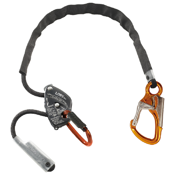 Halteseil Set Lory PRO L-0699, EN 358, Länge 2 m-Beschreibung lesen