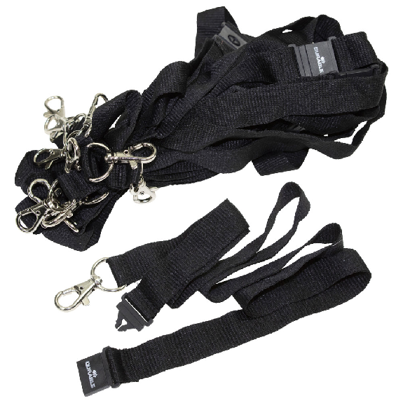 Textilband mit Sicherheitsverschluss, Breite 20 mm, Länge 44 cm, schwarz Textilband mit Sicherheitsverschluss, Breite 20 mm, Länge 44 cm, schwarz-Beschreibung lesen