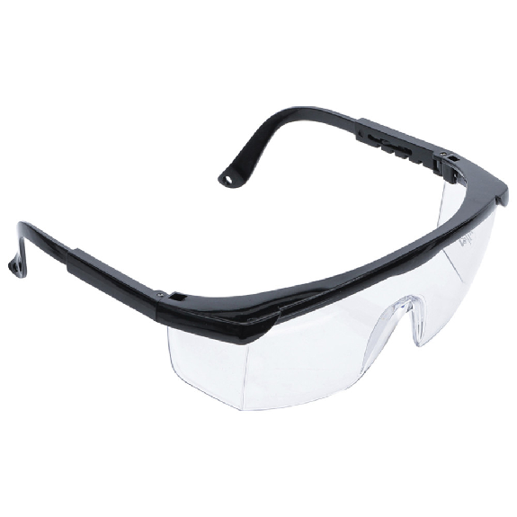 Schbrille mit verstellbarem Bügel, EN 166, transparent Schbrille mit verstellbarem Bügel, EN 166, transparent-Beschreibung lesen