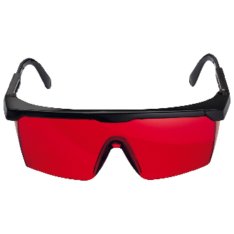 Laser-Sichtbrille Professional, rot-Beschreibung lesen