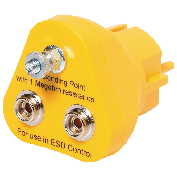 Module Warbier Earth, ESD, 1 x 10 mm DK, 2 x 4 mm de prise de sécurité-Leggi tutto
