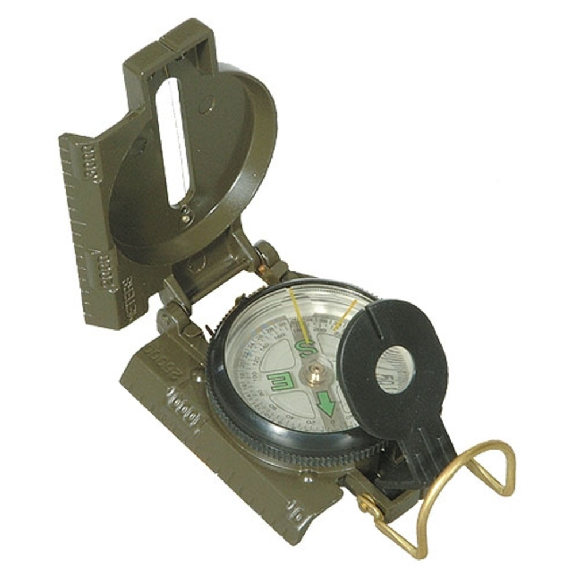 Mil-tec us-kompass, oliv-Lire la description