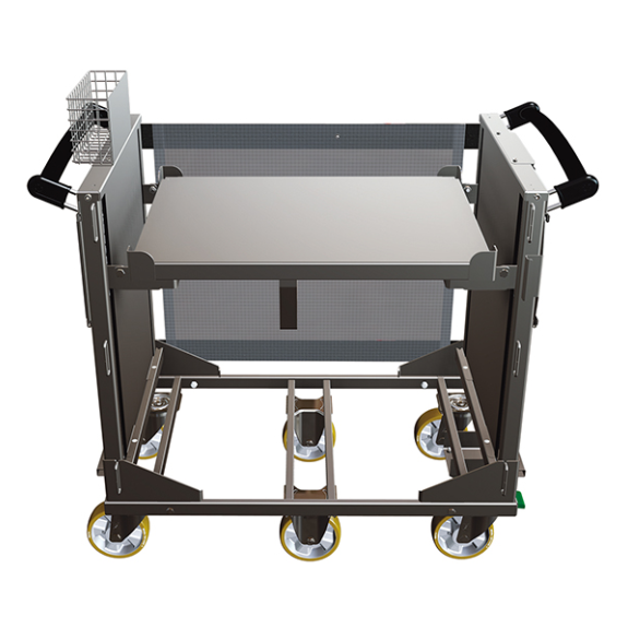 Chariot avec plateau ergonomique 800 x 600 Chariot avec plateau ergonomique 800 x 600-Lire la description
