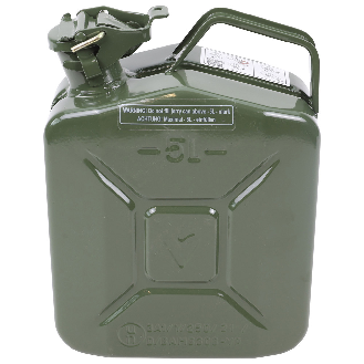 Stahlblech-Benzinkanister, 20 l, gelb-Beschreibung lesen