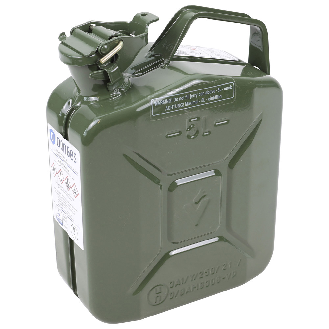 Stahlblech-Benzinkanister, 20 l, gelb-Beschreibung lesen