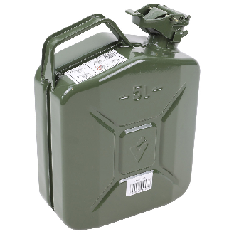 Stahlblech-Benzinkanister, 20 l, gelb-Beschreibung lesen