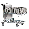 Chariot ergonomique Plateau 800 x 600