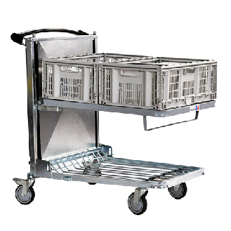 Chariot ergonomique Plateau 800 x 600-Lire la description