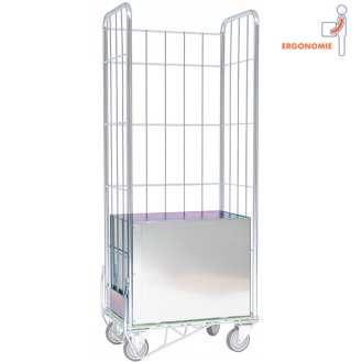 ERGO BOX CABRI h.1480 AVEC FOND REMONTANT 20 KG-Lire la description