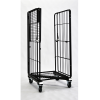 Roll emboîtable zingué noir avec étagère relevable Roll emboîtable zingué noir avec étagère relevable