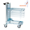 Chariot ergonomique Plateau 400 x 600