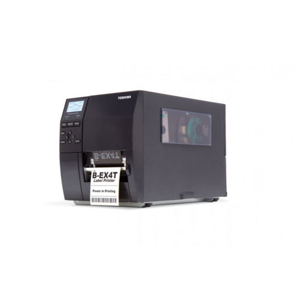 Imprimante Transfert Thermique B-EX4 T3 - 600 dpi, USB, Ethernet, RS232, Port I/O, Décolleur et ré-enrouleur actif-Lire la description