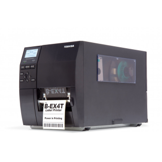 Imprimante Transfert Thermique B-EX4 T1 - 305 dpi, USB, Ethernet, RS232, Décolleur et ré-enrouleur actif-Lire la description