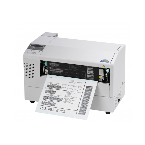 Imprimante Transfert Thermique B-852-R - 300 dpi, USB, Ethernet, Centronics, Horloge temps réel Imprimante Transfert Thermique B-852-R - 300 dpi, USB, Ethernet, Centronics, Horloge temps réel-Lire la description