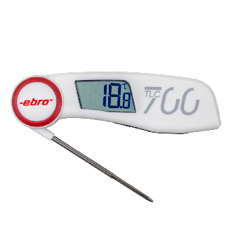Thermomètre étalonné EBRO TLC 700 avec certificat d'étalonnage accrédité (accepté par le COFRAC)-Lire la description