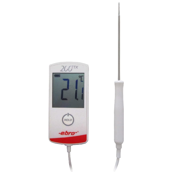 Thermometer kalibriert EBRO TTX 200 kalibrierzertifikat akkreditiert (akzeptiert von DAkkS)-Beschreibung lesen