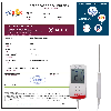 Thermometer kalibriert EBRO TTX 200 kalibrierzertifikat akkreditiert (akzeptiert von DAkkS)