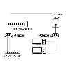 Kabel-Splitter, Y-Adapter, 2x CAT 5 Ethernet, geschirmt