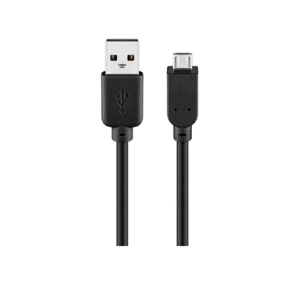 USB 2.0 Hi-Speed Kabel, USB-A/Micro-USB, 1 m USB 2.0 Hi-Speed Kabel, USB-A/Micro-USB, 1 m-Beschreibung lesen