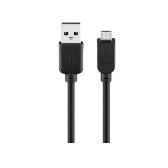 USB 2.0 Hi-Speed Kabel, USB-A/Micro-USB, 1 m-Beschreibung lesen
