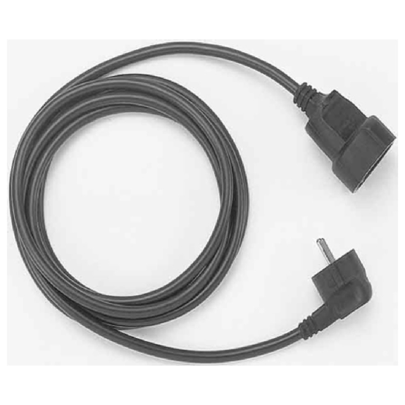 Bachmann Schuko Extension, 3 broches, PVC, noir, 5 m-Leggi tutto