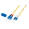 Duplex Patchkabel LC/SC 9/125µ OS2, LSZH, gelb, 2,0 mm, 1,0 m Duplex Patchkabel LC/SC 9/125µ OS2, LSZH, gelb, 2,0 mm, 1,0 m