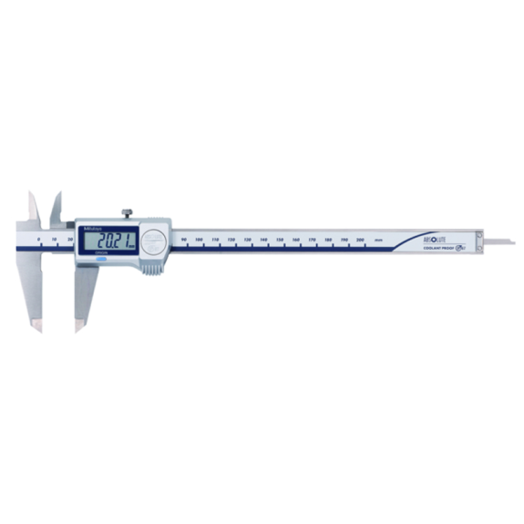 MITUTOYO DIGIMATIC ABS jauge numérique arbre plat gamme 0-200 IP67 cod 500-707-20-Beschreibung lesen