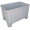 Contenedor plástico liso 1.000 x 640 x 680 300 kg apilable Contenedor plástico liso 1.000 x 640 x 680 300 kg apilable