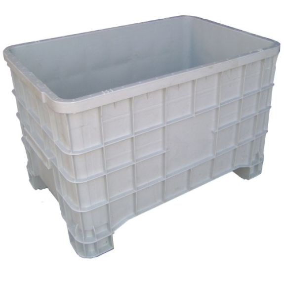 Contenedor plástico liso 1.000 x 640 x 680 300 kg apilable Contenedor plástico liso 1.000 x 640 x 680 300 kg apilable-Leer más