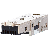 Steckereinsatz E-DAT Industry RJ45, field plug insert, Cat. 6A