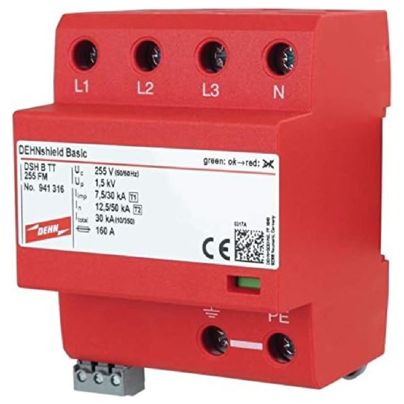 Deh combibiale dehshield tt basic fm, pour les systèmes TT et TN-S-Leer más