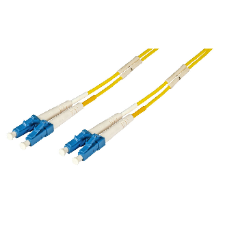 Duplex Patchkabel LC/LC 9/125µ OS2, gelb, 2,0 mm, 1,0 m-Beschreibung lesen
