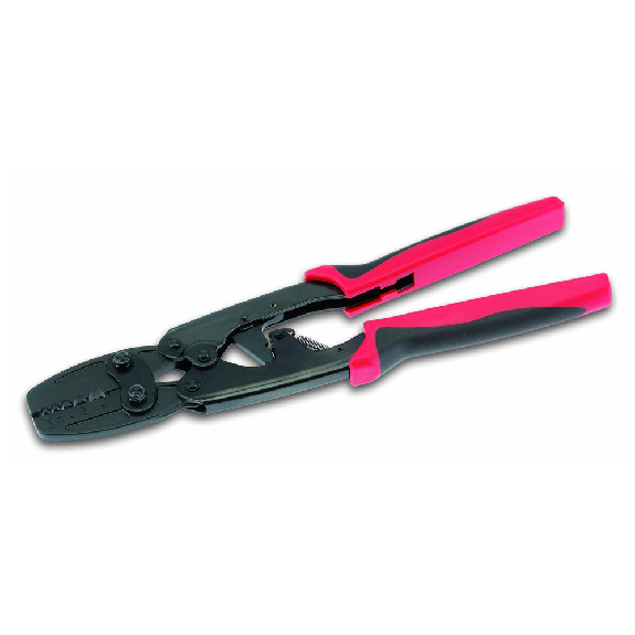 Presszange mit Dornpressung, für Querschnitt 0,75 - 16 mm² Presszange mit Dornpressung, für Querschnitt 0,75 - 16 mm²-Beschreibung lesen