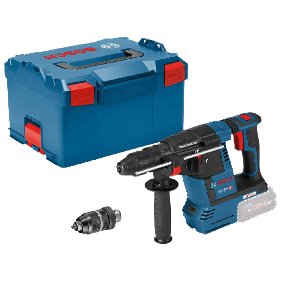 Akku-Bohrhammer GBH 18V-26 F, SDS plus, solo, L-BOXX-Beschreibung lesen