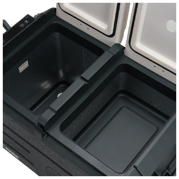 Kühlbox Double Fred 25/15 mit 12V/24V Anschluss 40 L, 2 Kühlfächer-Beschreibung lesen