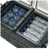 Kühlbox Double Fred 25/15 mit 12V/24V Anschluss 40 L, 2 Kühlfächer