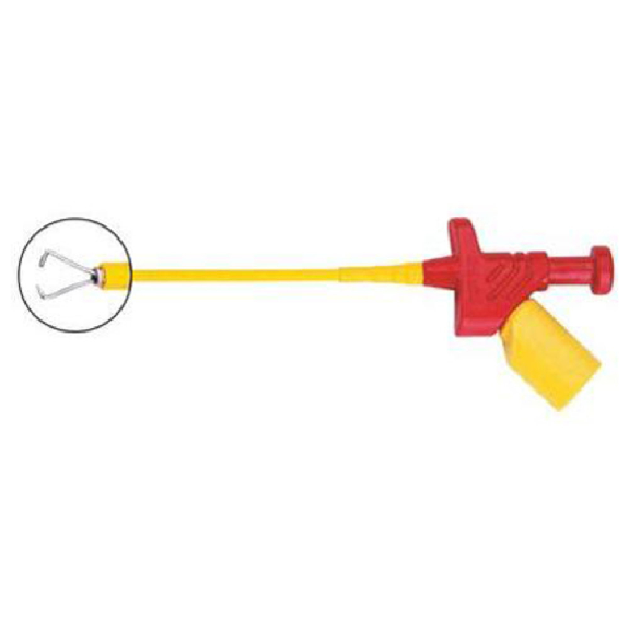 Dönges Clamping Test Tip Kleps 250, rouge, 4 mm-Lire la description