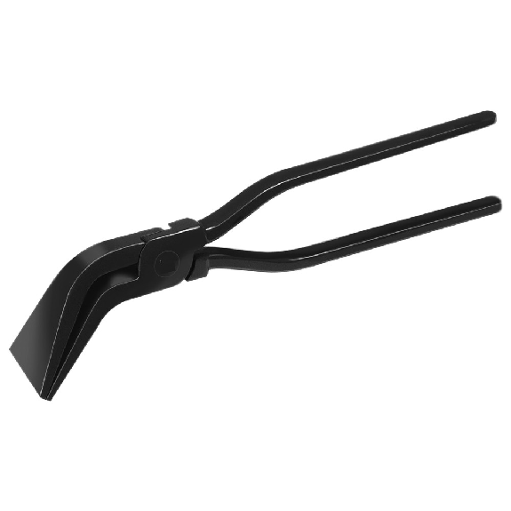 Falzzange 45° gebogen, Maulweite 60 mm, Länge 280 mm-Beschreibung lesen