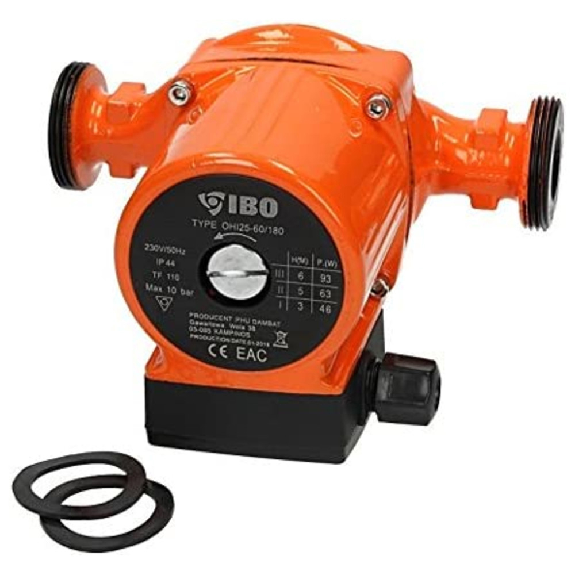 Umwälzpumpe IBO OHI 25-60/180 Heizungspumpe Pumpe Warmwasser-Beschreibung lesen
