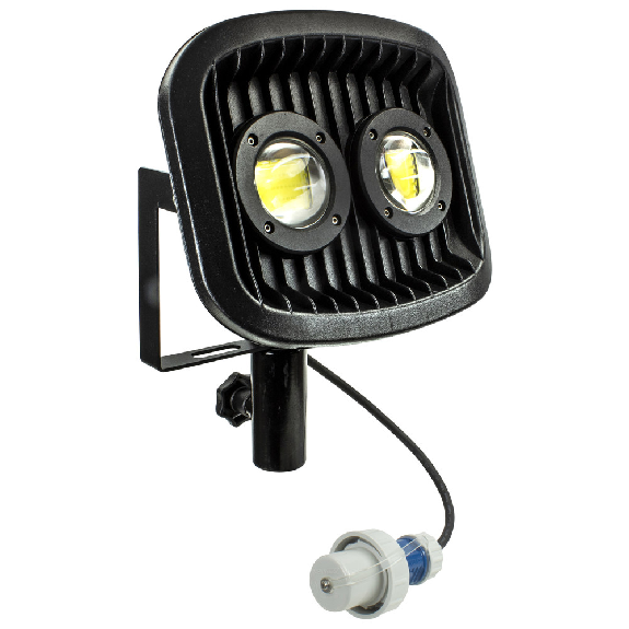 LED-Flutlichtstrahler 60 W, 6.000 lm, 10 m-Beschreibung lesen