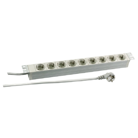 Steckdosenleiste PROFIvl 9-fach, 19", 1 HE Steckdosenleiste PROFIvl 9-fach, 19", 1 HE-Beschreibung lesen