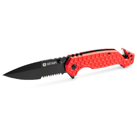 Rettungsmesser Basic, Fire Fighter, Farbe Rot-Beschreibung lesen