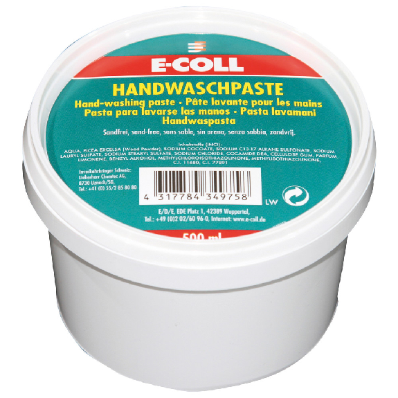 E-Coll Handwaschpaste, dose, 500 ml-Lire la description