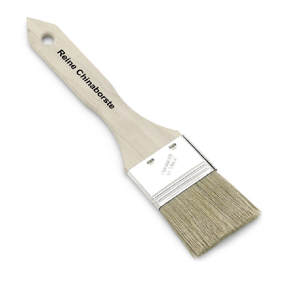 Flachpinsel 1. Stärke, reine helle Chinaborste, Größe 1,5 " Flachpinsel 1. Stärke, reine helle Chinaborste, Größe 1,5 "-Beschreibung lesen