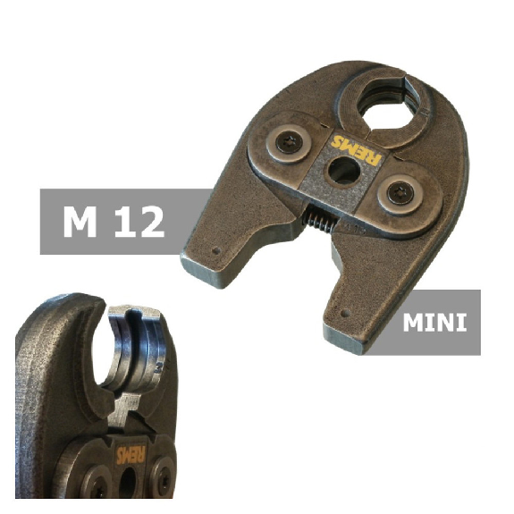 MINI Presszange / Pressbacke - M - Profil, Größe M 12-Beschreibung lesen